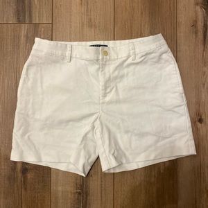 Ralph Lauren Linen White Shorts